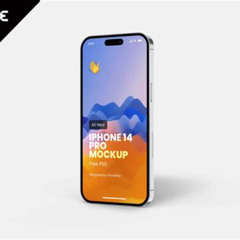 Vorderansicht Des Telefons Mockup Psd Kostenlos Downloaden