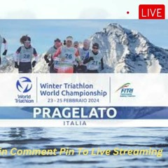 *((LIVE))* � World Triathlon Winter Championships Pragelato - Sestriere 2024  � Live Stream 2023