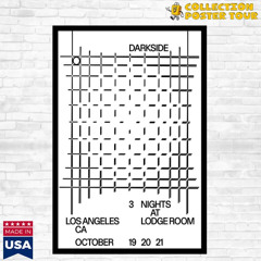 Darkside Los Angeles CA October 19-20-21 2025 Official Concert Poster