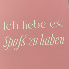 Ich liebe es, Spaß zu haben Vol.1