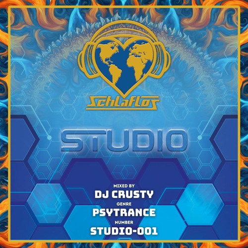 SCHLAFLOS STUDiOmix 001 - PSYTRANCE - Dj CRUSTY
