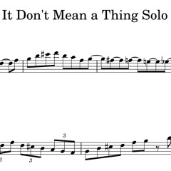 It Don't Mean A Thing Solo (2023)