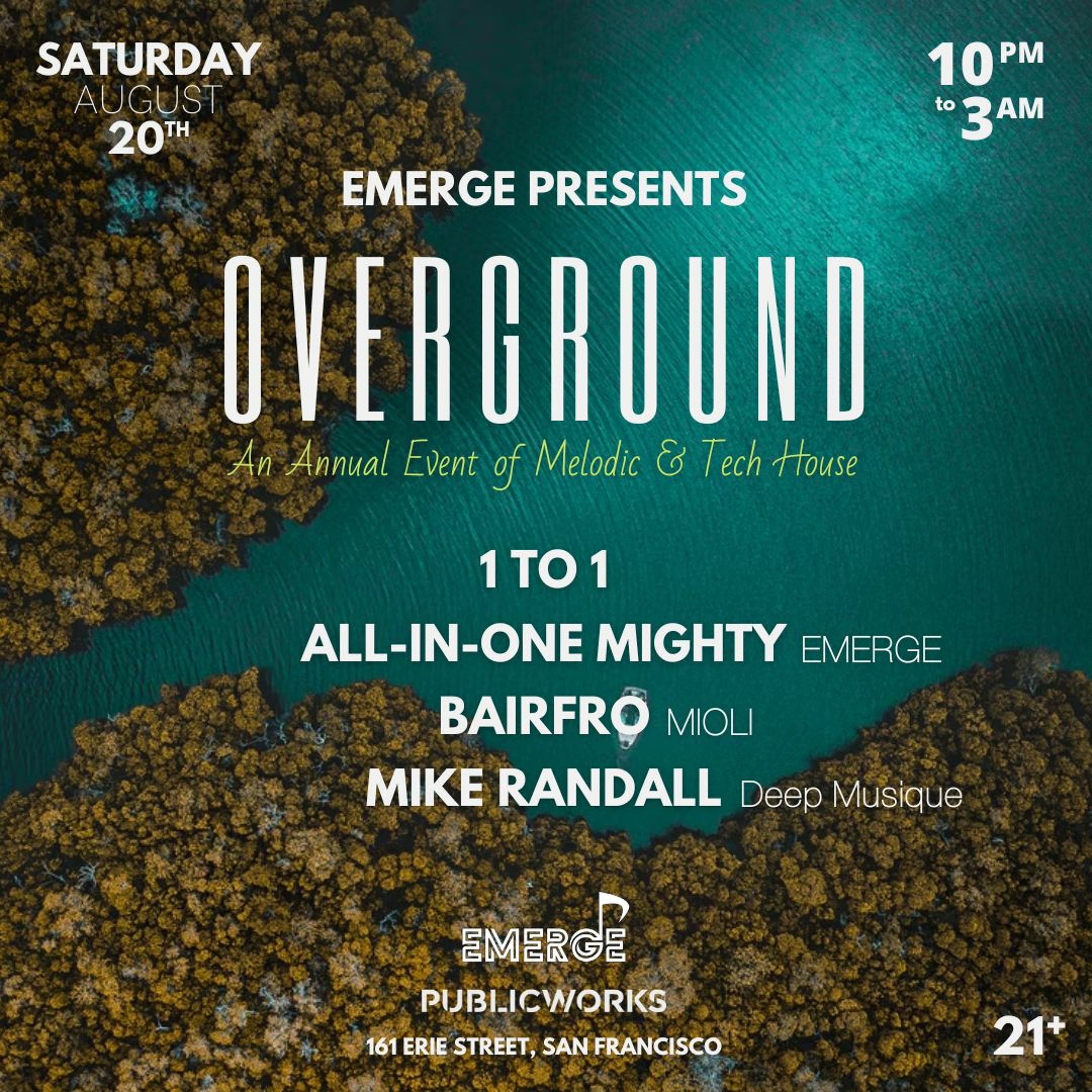 OVERGROUND 2022 - All-in-one Mighty - Public Works, San Francisco (2022/08/20) episode artwork