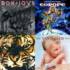 Hits del Heavy Metal, Hard Rock, Rock y Glam