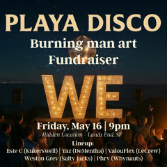 Playa Disco: An Art Fundraiser