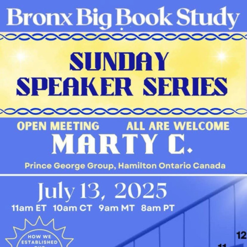 Marty C. 7-13-25 Sunday Speaker Series