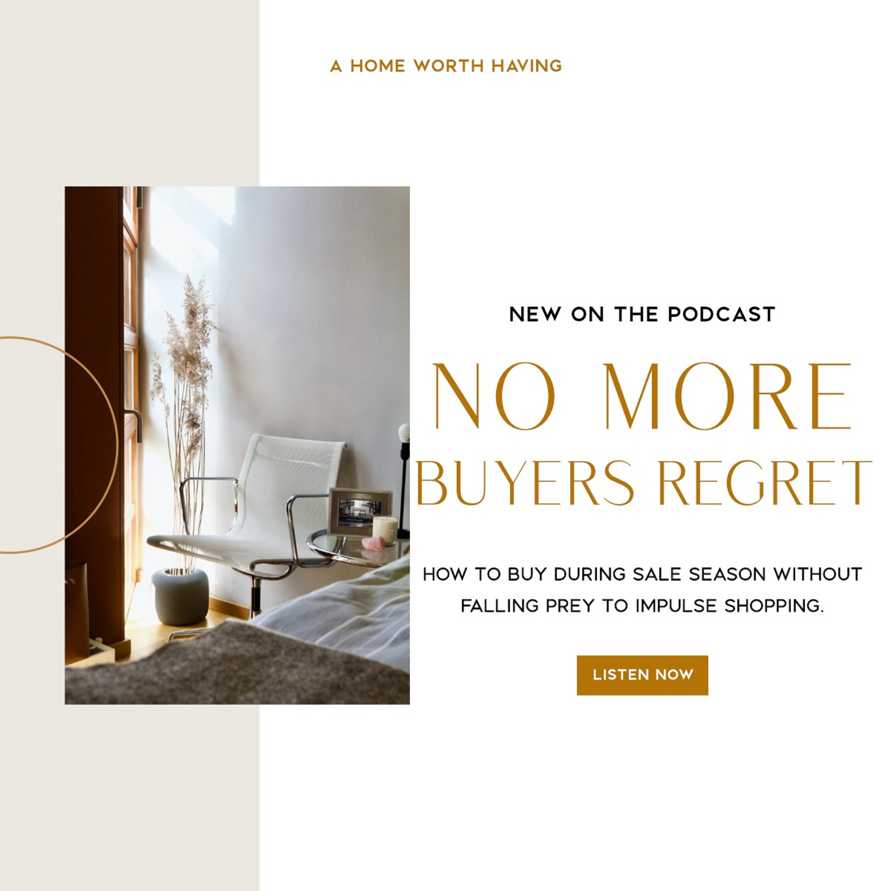 No more Buyers Regret - how to buy during sale season without impulse shopping and overspending