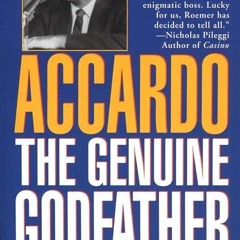 kindle👌 Accardo: The Genuine Godfather