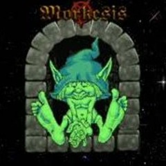 Tanzende Zauberer zwischen psychedelischen Nebeln