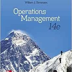 ✔️ [PDF] Download Operations Management by William J Stevenson