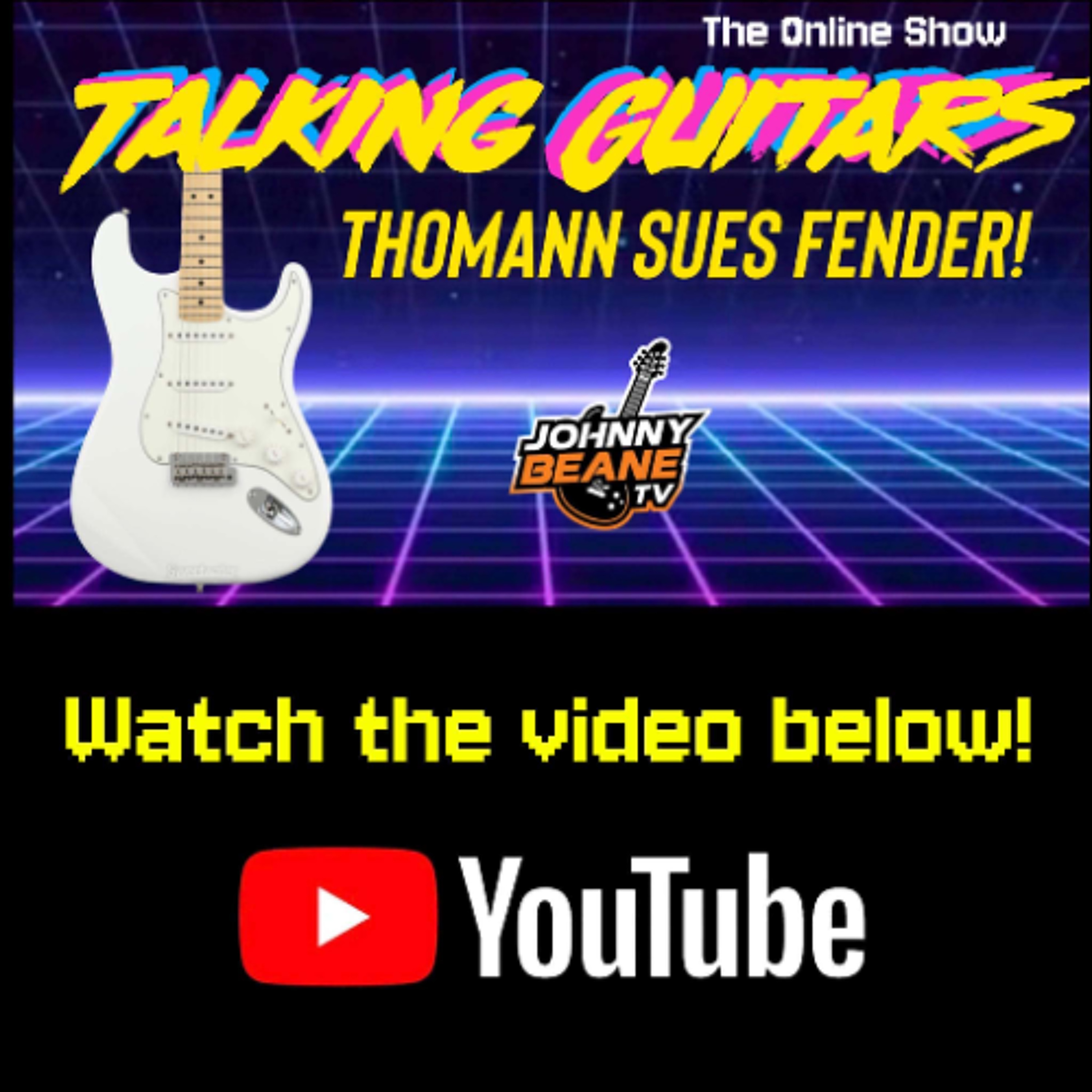 Is Fender Going Too Far? Thomann SUES Fender Over Stratocaster Cease-and-Desist Letters! #thomann episode artwork