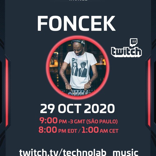 Foncek | Technolab Invites 001 | Out 29 | 2020