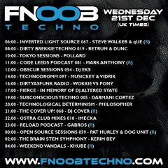 Podcast for FNOOB TECHNO RADIO_Ostra Club Mixes 018