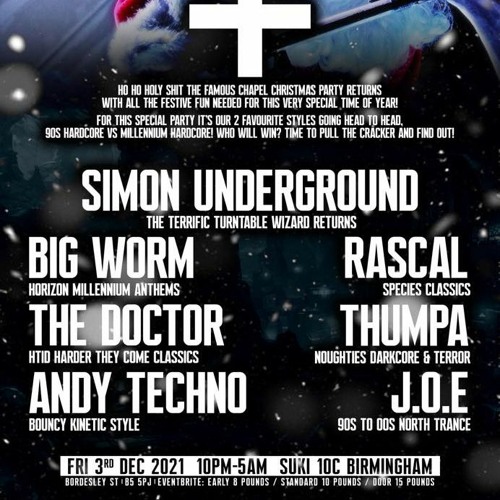 Thumpa - Christmas Of Chaos Fri 3rd Dec Birmingham Promo Mix (Millennium Darkcore) Ticket link below