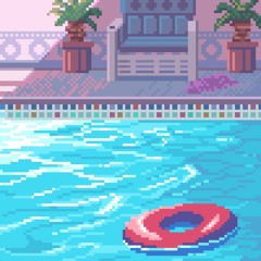 Poolside