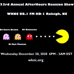 DJ Steve Brown - WKNC AfterHours Reunion Show 2020 Set 5 - IDM, Electro and Funk