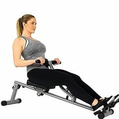 Read~[PDF]~ Sunny Health & Fitness Compact Adjustable Rowing Machine with 12 Levels of Complete