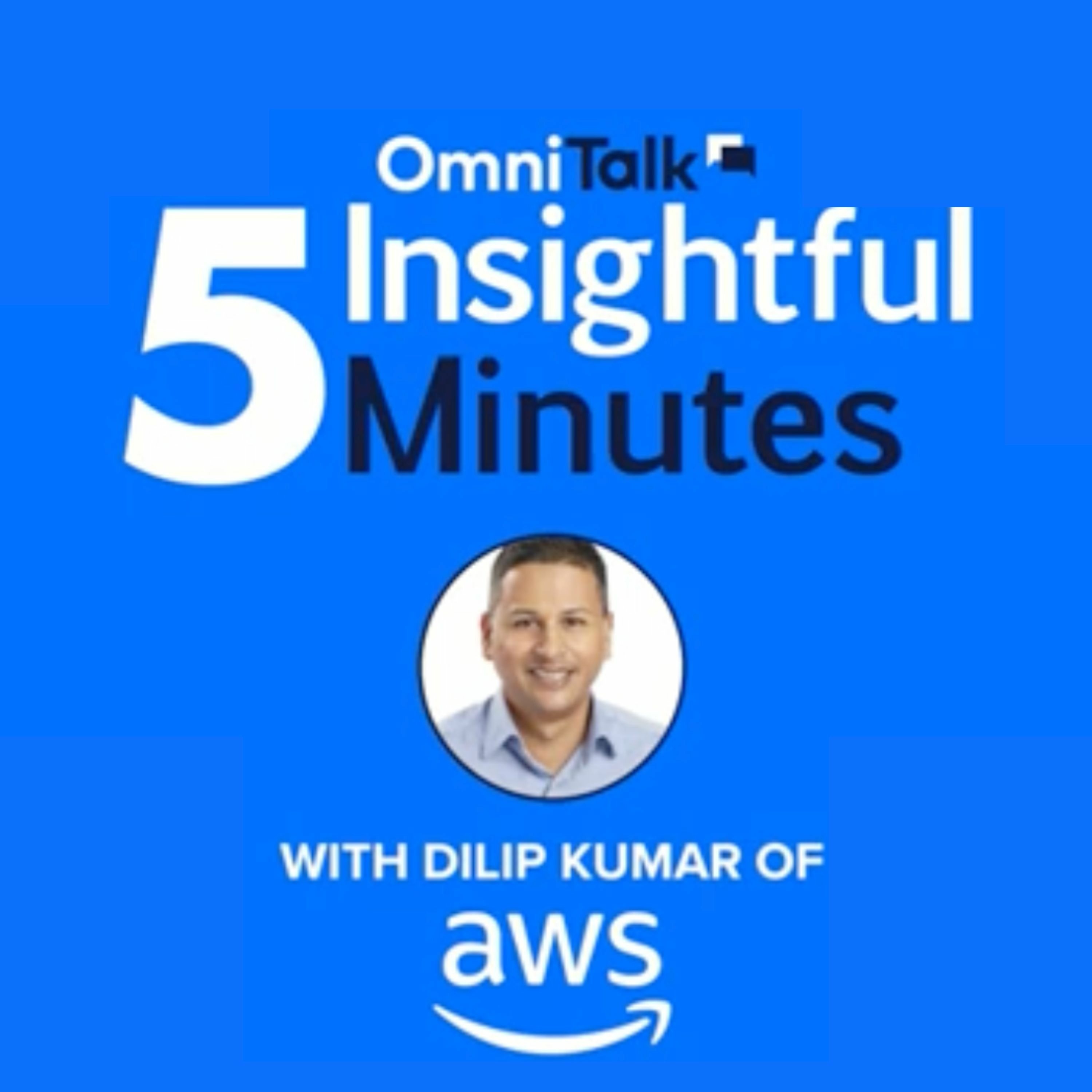 5 Insightful Minutes On The Future Of AWS Applications In Retail With Amazon's Dilip Kumar