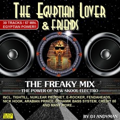 THE EGYPTIAN LOVER & FRIENDS - THE FREAKY MIX (Demo Mix by DJ Andyman)