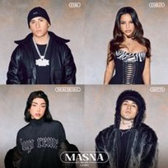 MASNA REMIX (Official Video) - FMK , Emilia , Nicki Nicole & Tiago PZK