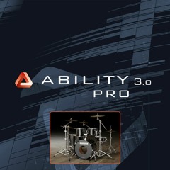 ABILITY 3.0 Pro 収録 IK Multimedia MODO DRUM SE - Studioキット デモ ①