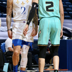 LeMelo Ball (bacc up the ladder)