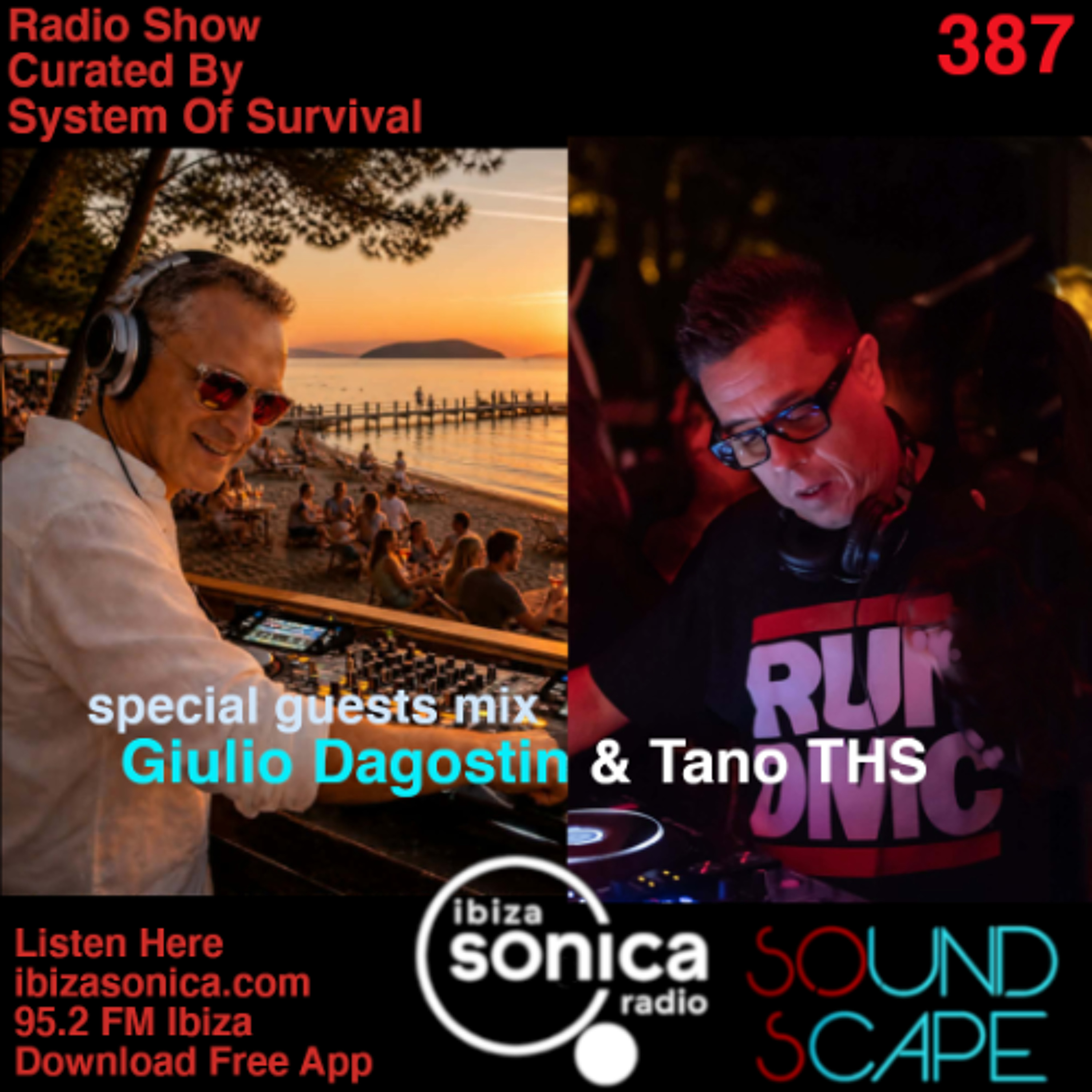 SOundScape #387 Guest: Giulio Dagostin & Tano Ths episode artwork