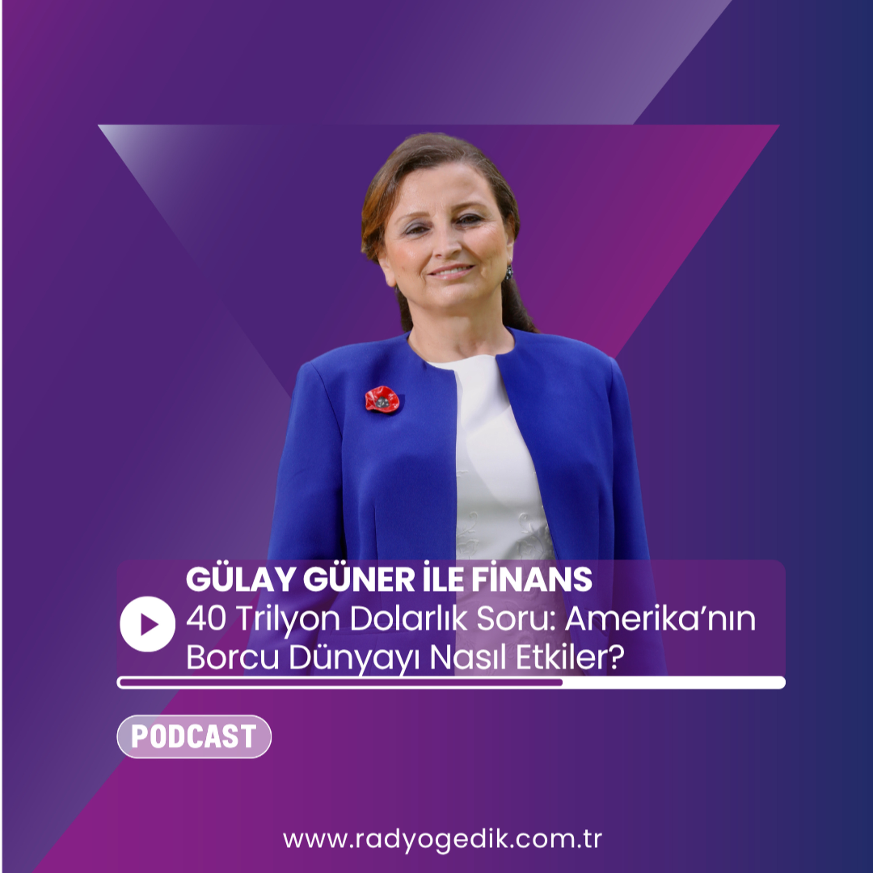 GÜLAY GÜNER İLE FİNANS - 40 Trilyon Dolarlık Soru: Amerika’nın Borcu Dünyayı Nasıl Etkiler? episode artwork