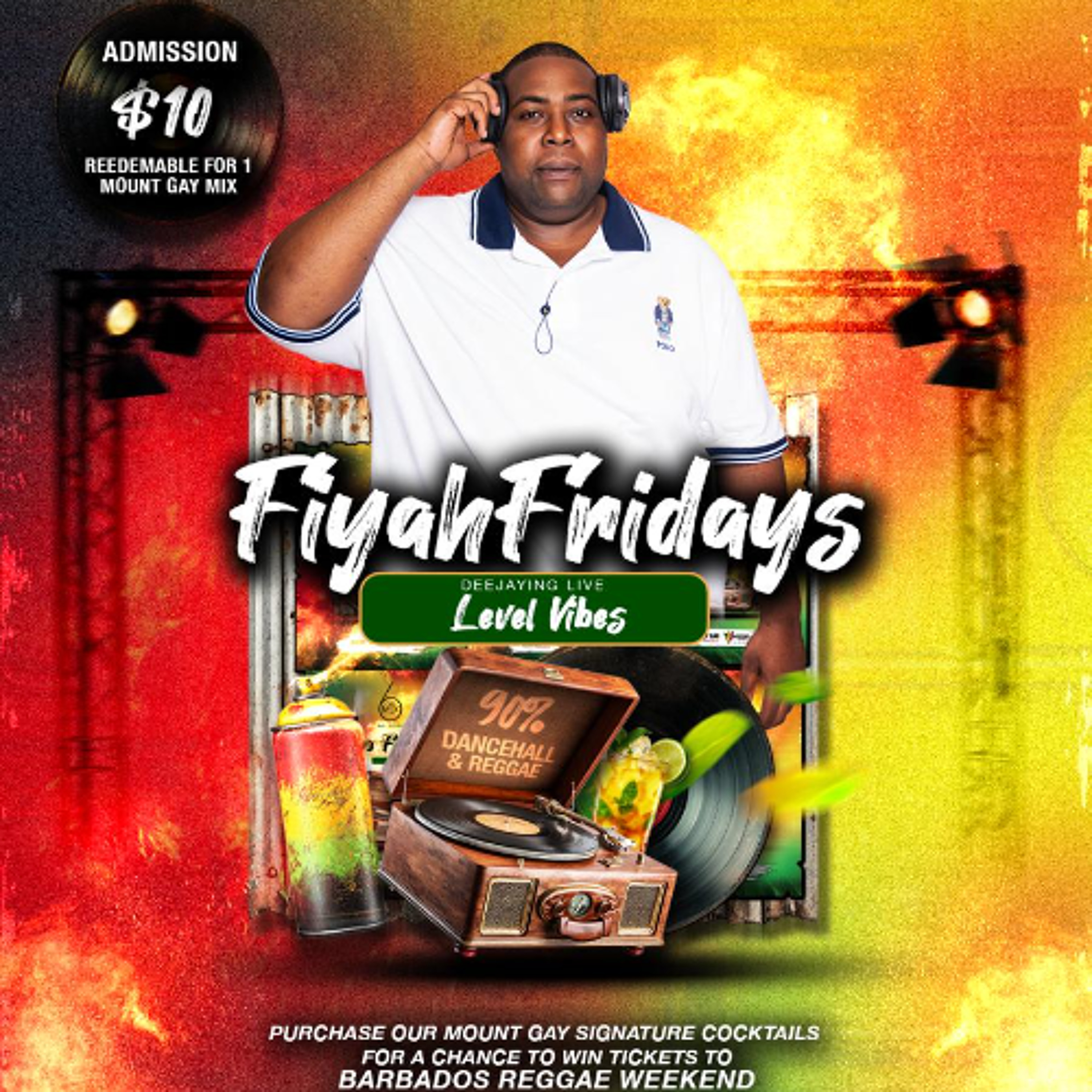 Level Vibes LIVE @ Fiyah Fridays (April 17th, 2026)