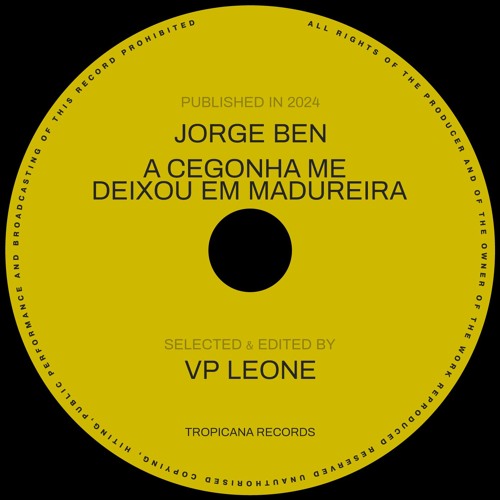 Jorge Ben - A Cegonha Me Deixou Em Madureira (VP Leone Edit)