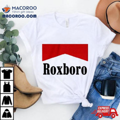 Roxboro Smokes Parody Logo Shirt