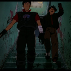 kicked down the stairs