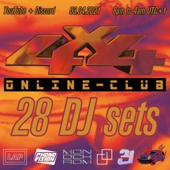4x4 Online Club - Cadillac Floor - 2200 - Cryptofauna B2b DJ Fuckoff