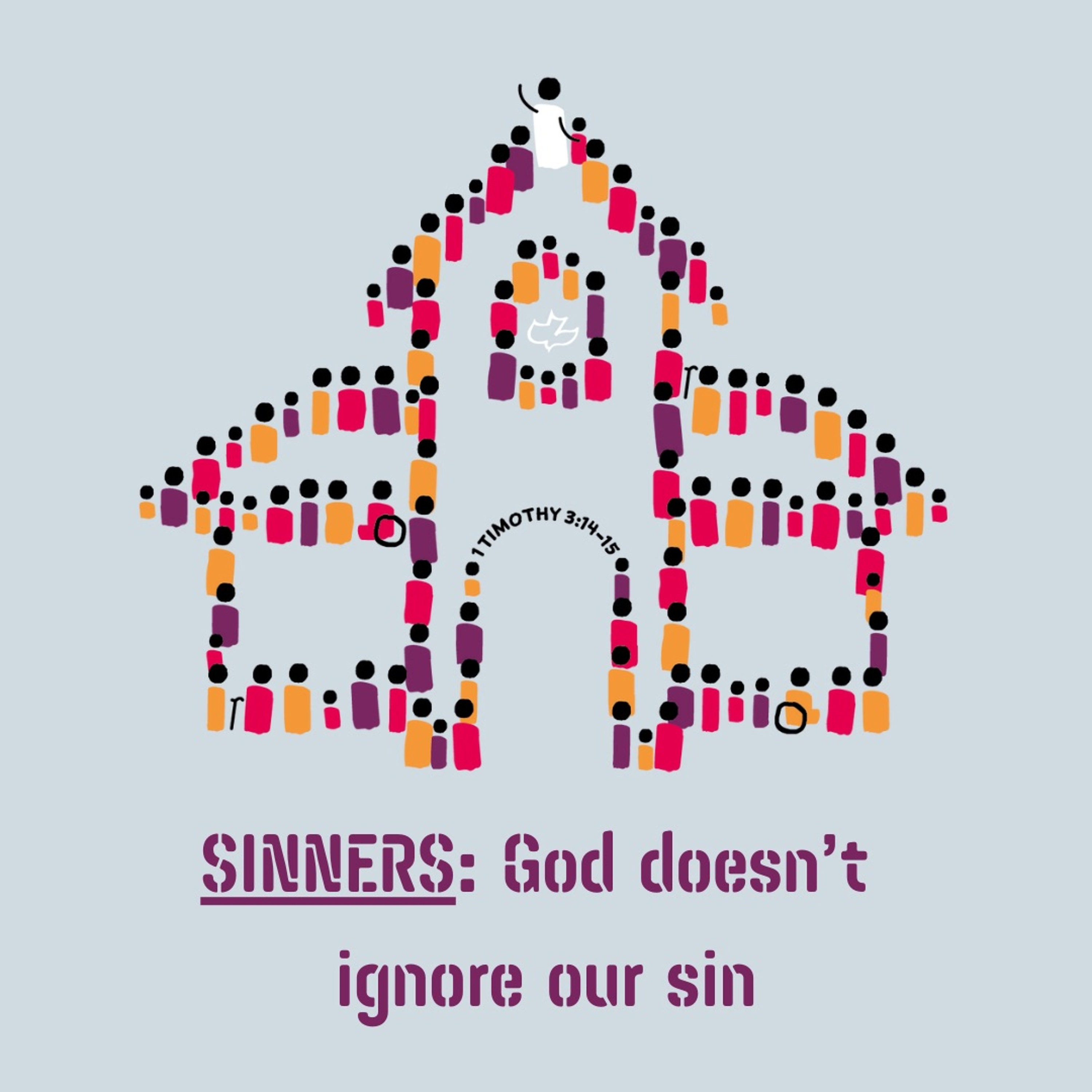"SINNERS: God doesn't ignore our sin" Galatians 6:1-10 [25th July '24] episode artwork