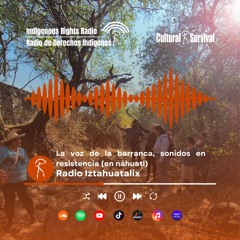 La voz de la barranca, sonidos en resistencia (en náhuatl)