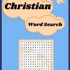 ebook read pdf 📚 Christian Wordsearch: All Ages, Sunday School Activity, fun relaxing faith based