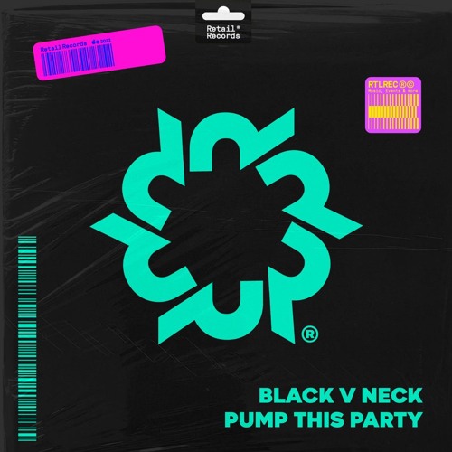 Black V Neck - Pump This Party