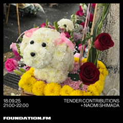 tender contributions + naomi shimada - 18.07.2025 - foundation.fm