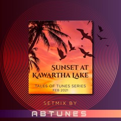 Sunset At Kawartha Lake By Abtunes