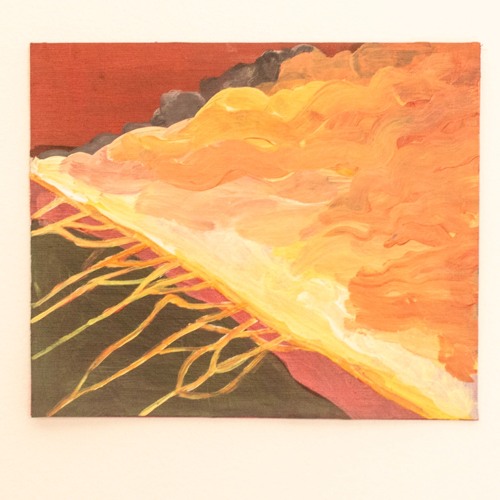 Anace Lima. Obra 7 - Caminho de lava II, 2024