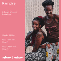 Kampire and Decay present: Bunu Bop - 30 March 2020