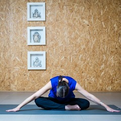 Yin yoga class on balance - no background sound