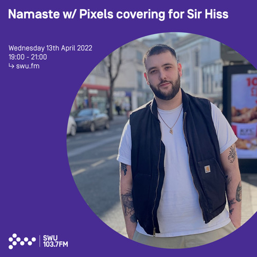 Namaste w/ Pixels covering for Sir Hiss 13TH APR 2022