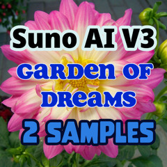 SunoAI ｖ3 2samples「Garden of Dreams」
