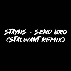 STAYNS - SEND BRO (STALWART REMIX) ⬛ [FREE ON BANDCAMP]