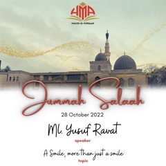 Ml Yusuf Ravat - A smile more than just a smile