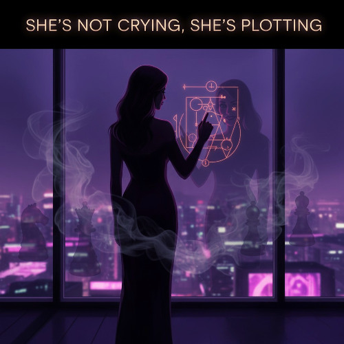 She's Not Crying, She's Plotting