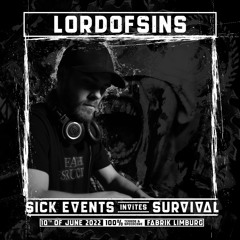 Lord Of Sins @ Sick Events invites Survival // 10-06-2022