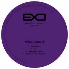 30DEXO-016: Zvrra - Hadal EP
