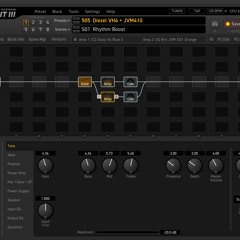 Axe FX Diezel VH4 and Marshall JVM in a mix